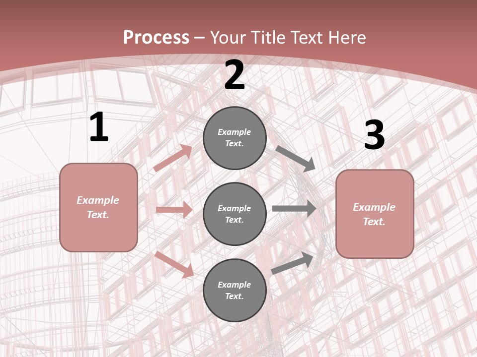 City Tall Square PowerPoint Template