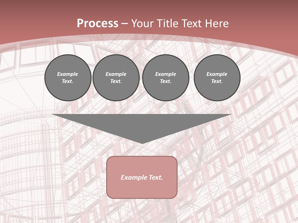 City Tall Square PowerPoint Template