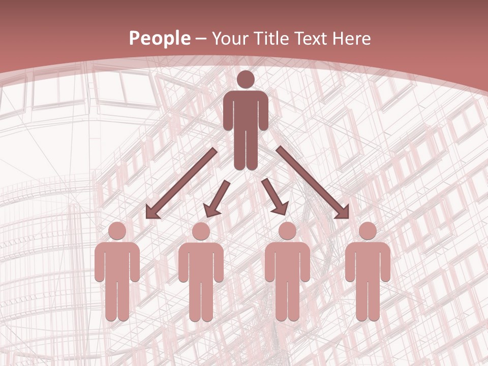 City Tall Square PowerPoint Template