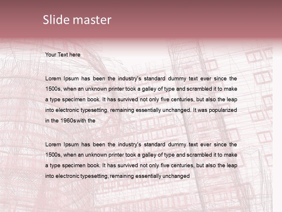 Dynamic Technology Tall PowerPoint Template