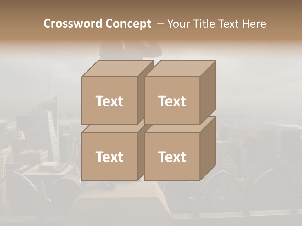 Building Usa Watch PowerPoint Template