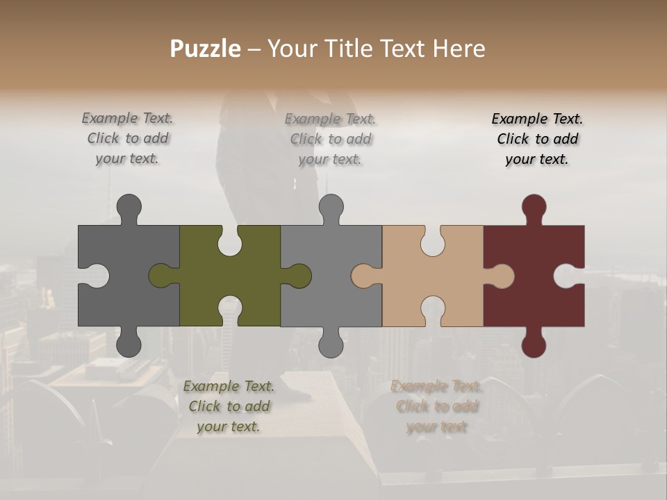 Building Usa Watch PowerPoint Template