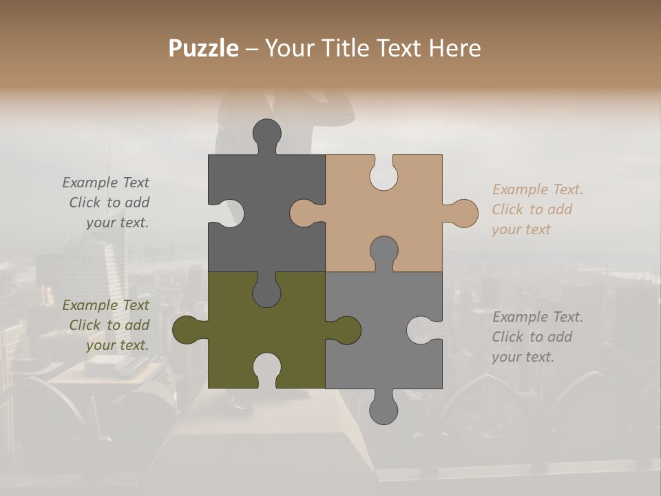 Building Usa Watch PowerPoint Template