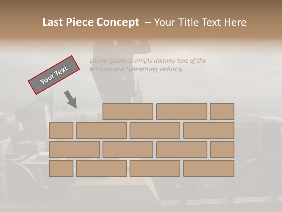 Building Usa Watch PowerPoint Template