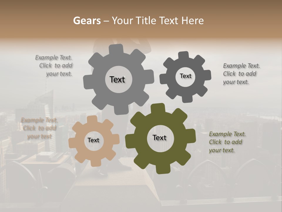 Building Usa Watch PowerPoint Template