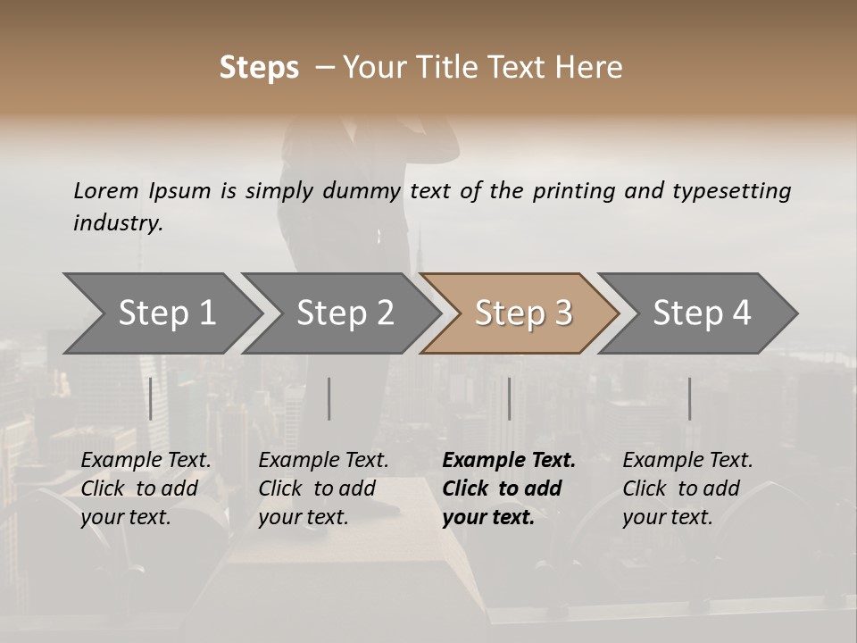 Building Usa Watch PowerPoint Template