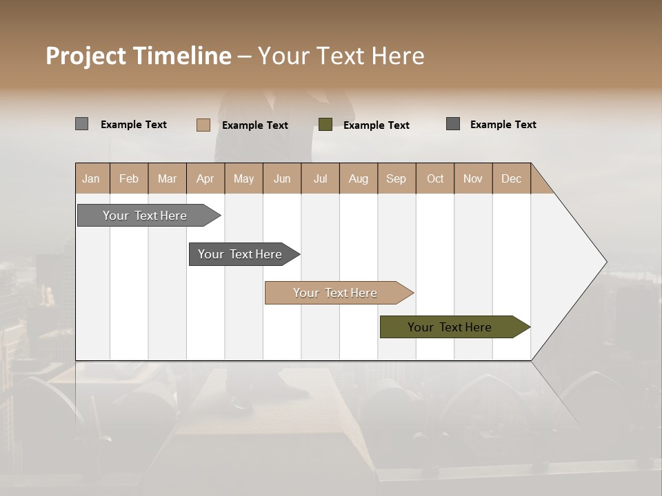 Building Usa Watch PowerPoint Template