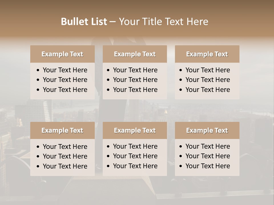 Building Usa Watch PowerPoint Template