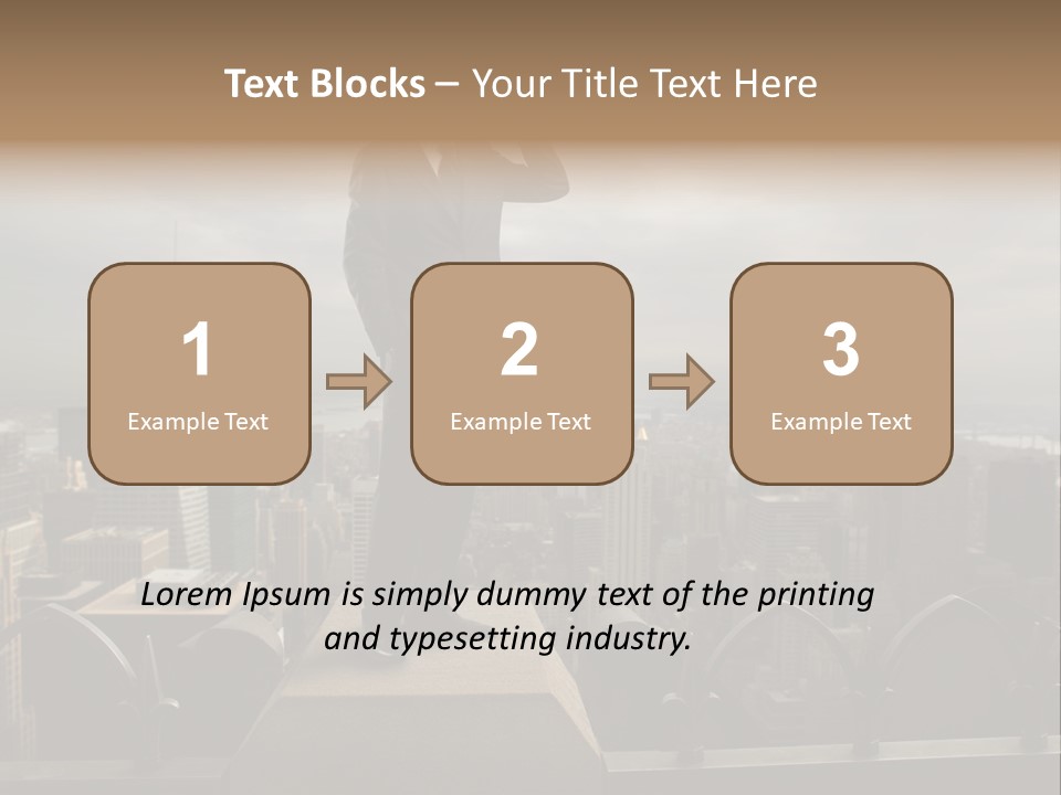 Building Usa Watch PowerPoint Template