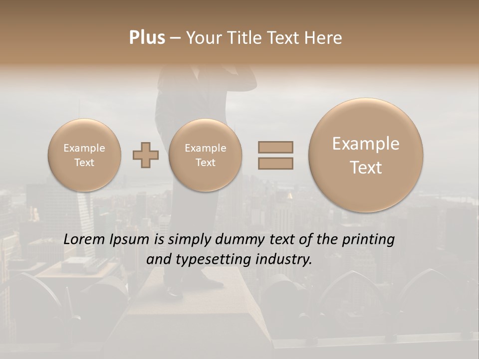 Building Usa Watch PowerPoint Template