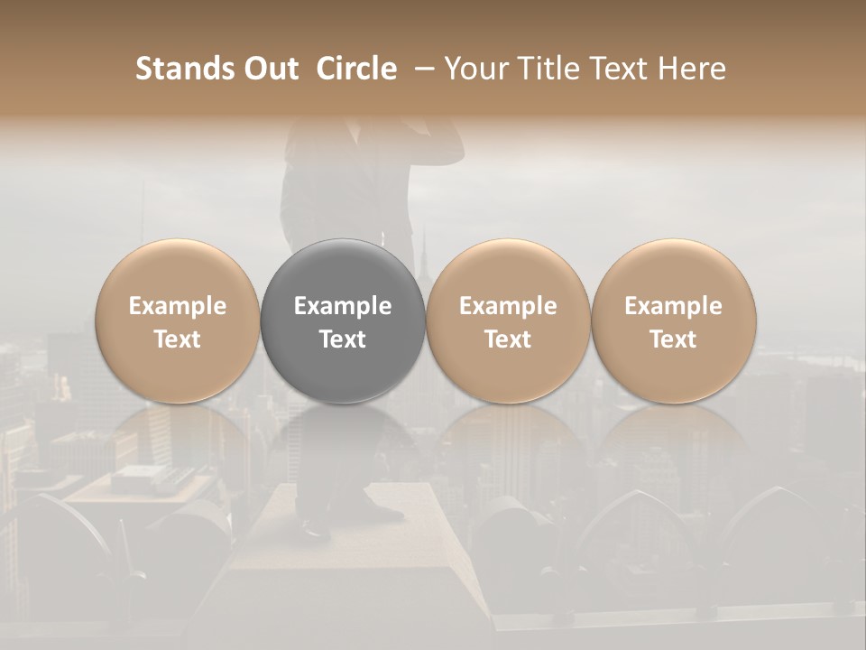 Building Usa Watch PowerPoint Template