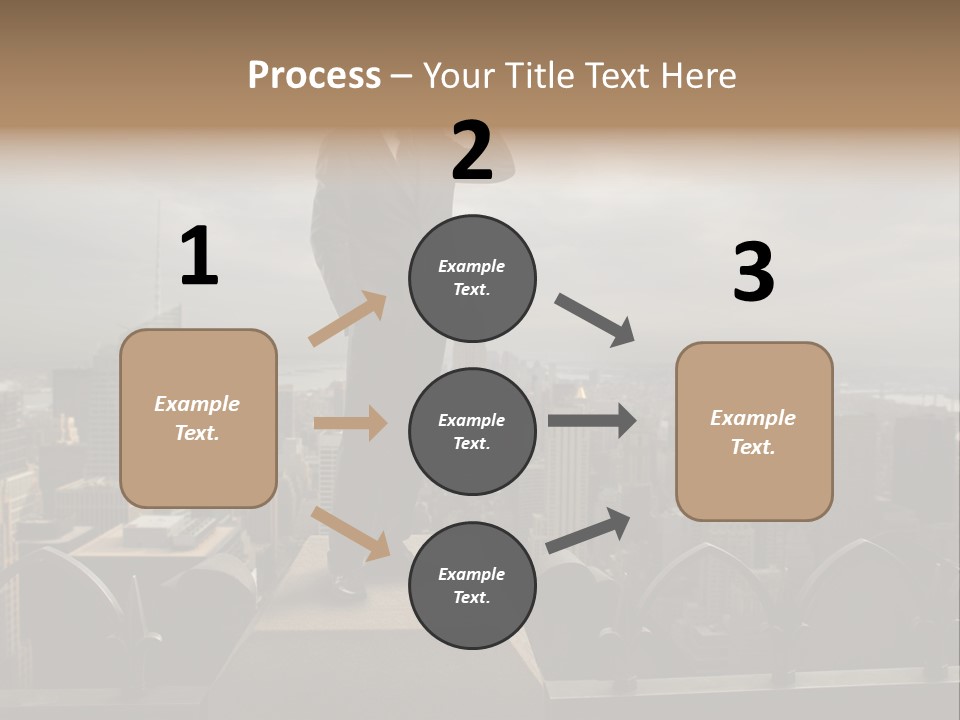 Building Usa Watch PowerPoint Template