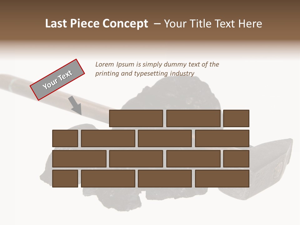 Mine Carbon Fuel PowerPoint Template