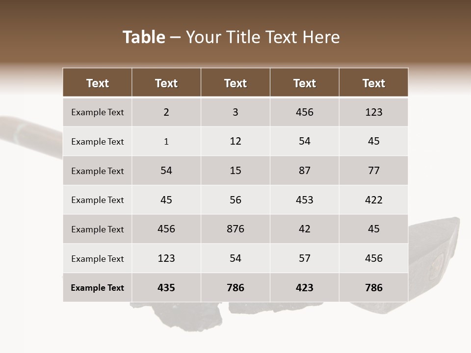 Mine Carbon Fuel PowerPoint Template