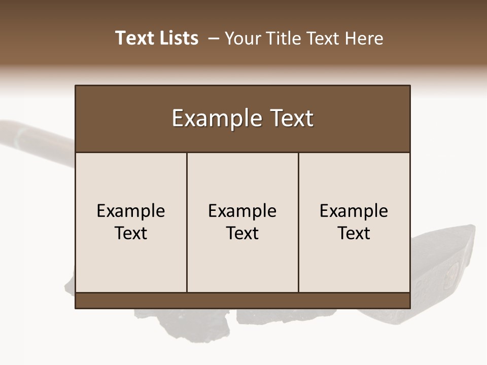 Mine Carbon Fuel PowerPoint Template