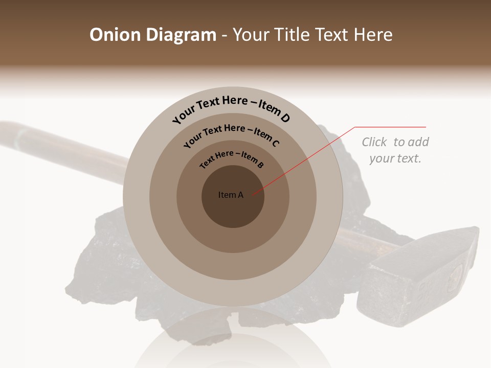 Mine Carbon Fuel PowerPoint Template