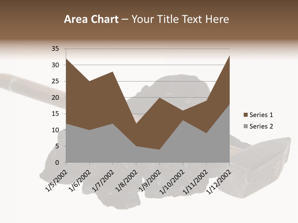 Mine Carbon Fuel PowerPoint Template