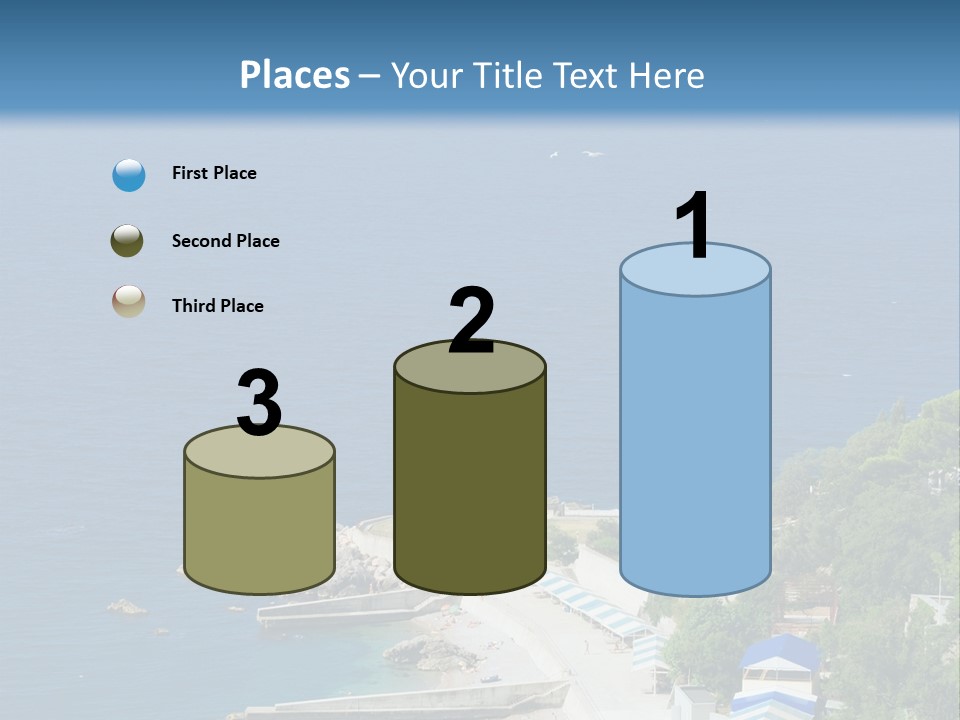 Stones Expanse Azure PowerPoint Template