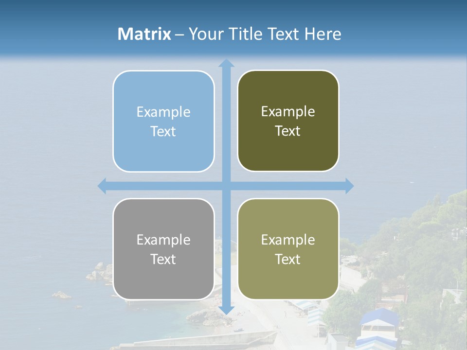 Stones Expanse Azure PowerPoint Template
