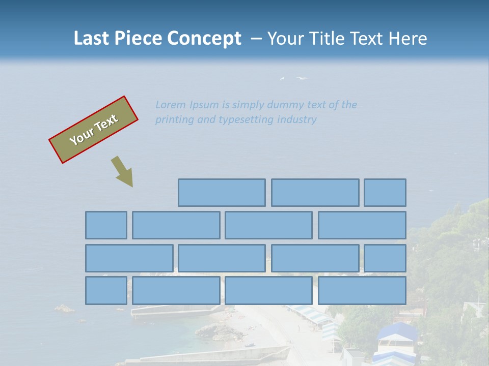 Stones Expanse Azure PowerPoint Template