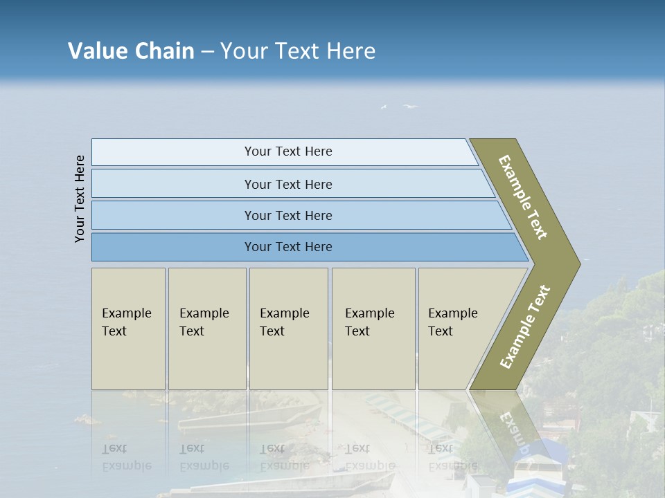 Stones Expanse Azure PowerPoint Template