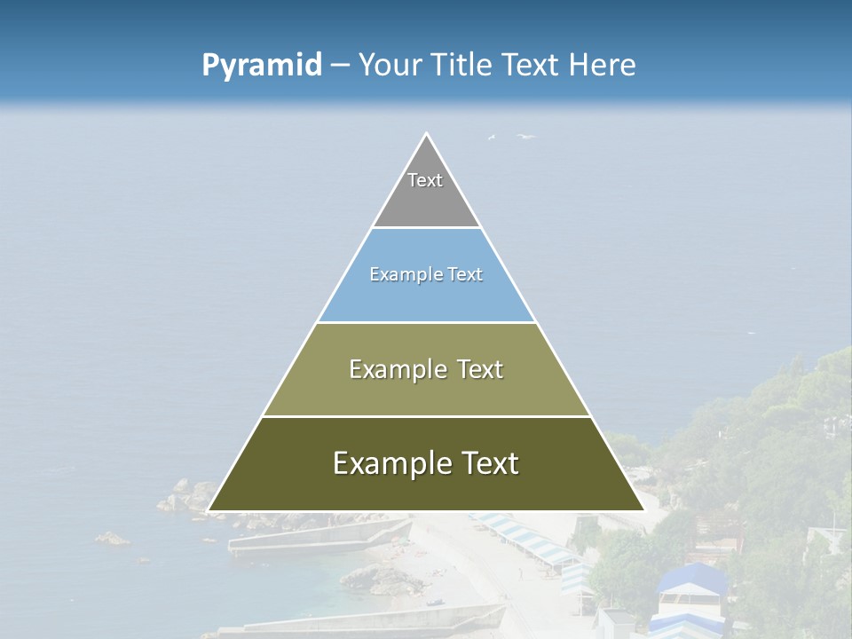 Stones Expanse Azure PowerPoint Template