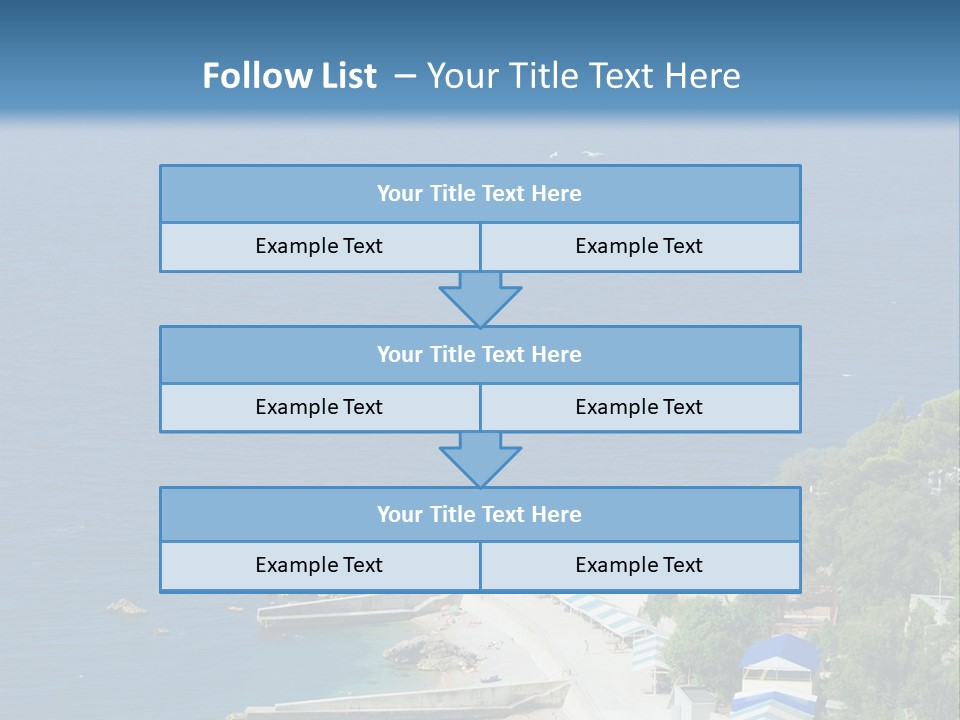 Stones Expanse Azure PowerPoint Template