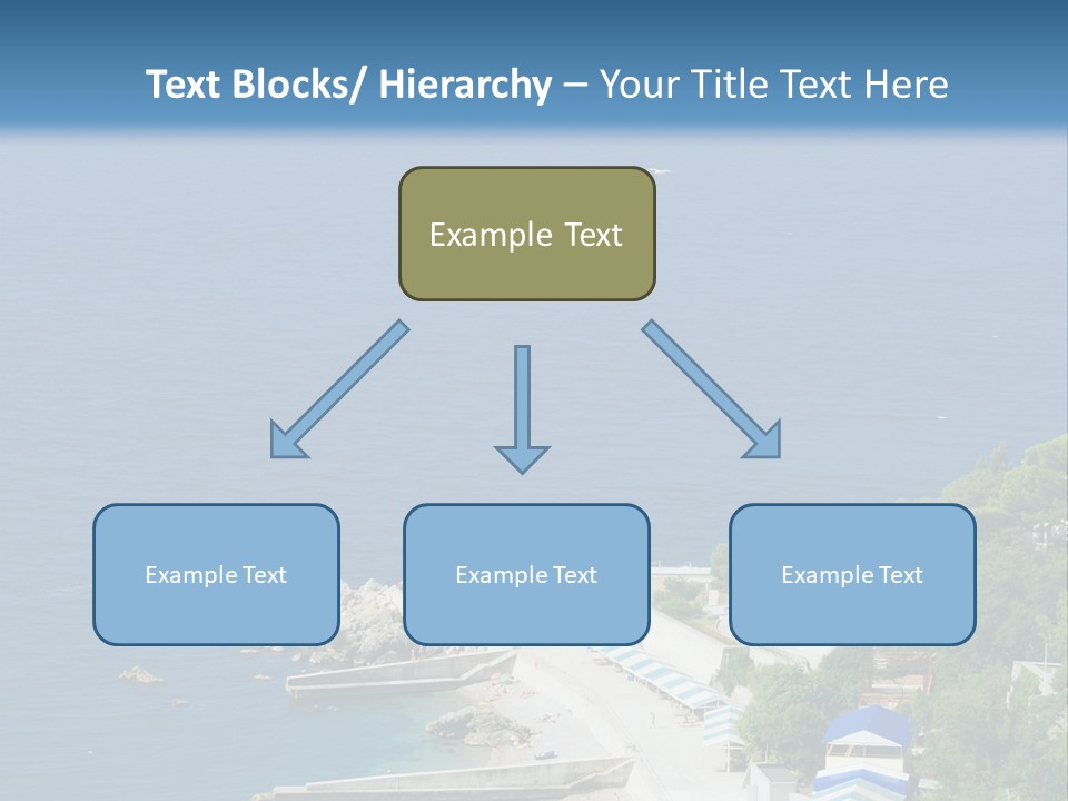 Stones Expanse Azure PowerPoint Template