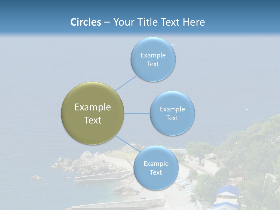 Stones Expanse Azure PowerPoint Template