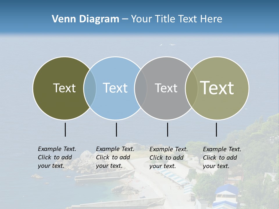 Stones Expanse Azure PowerPoint Template