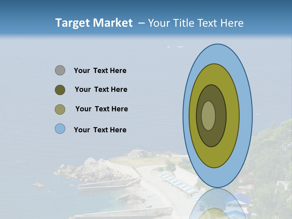 Stones Expanse Azure PowerPoint Template