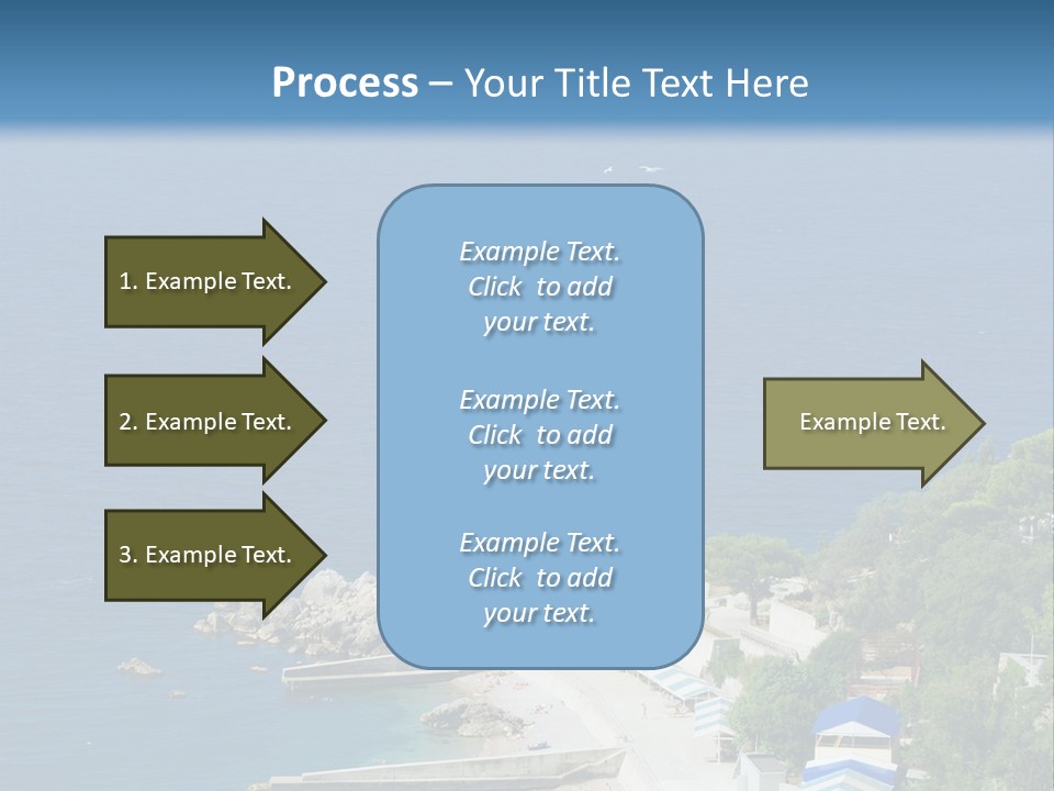 Stones Expanse Azure PowerPoint Template