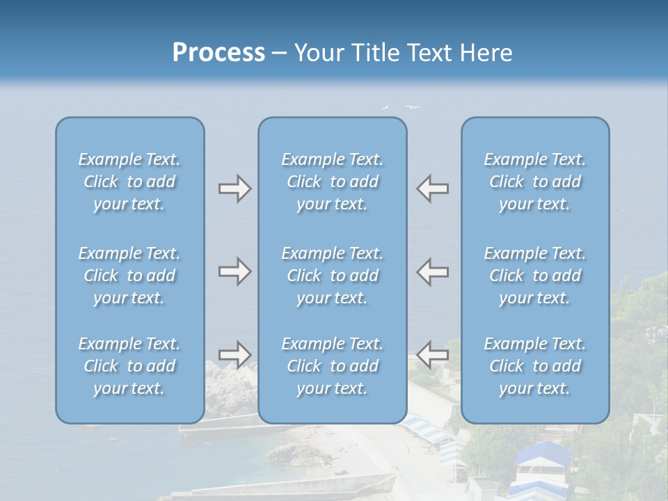 Stones Expanse Azure PowerPoint Template
