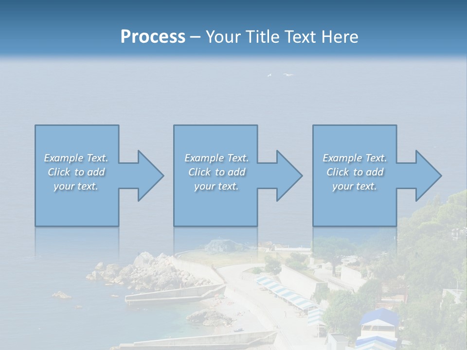 Stones Expanse Azure PowerPoint Template