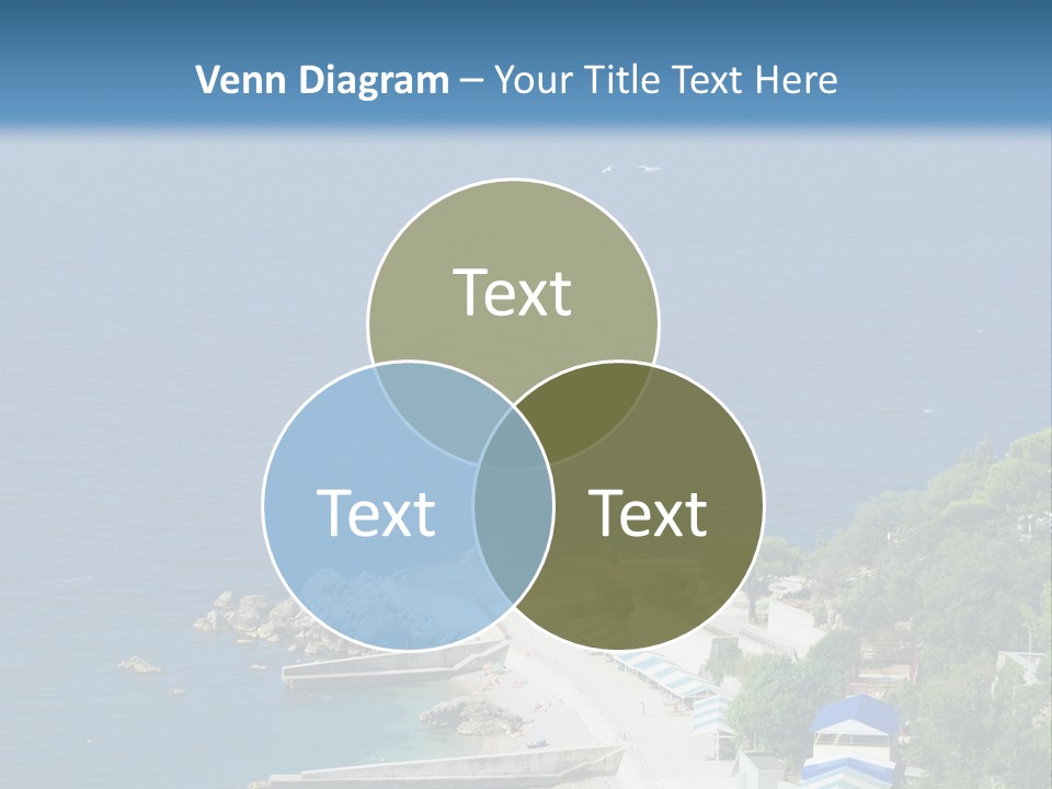 Stones Expanse Azure PowerPoint Template