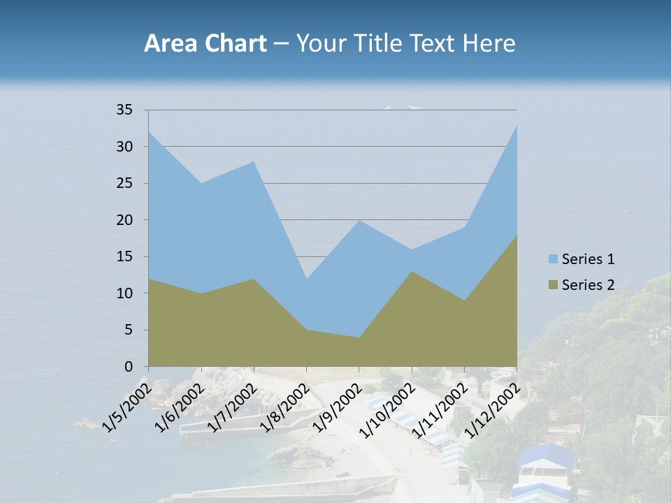 Stones Expanse Azure PowerPoint Template
