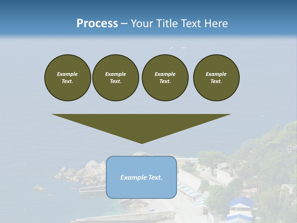 Stones Expanse Azure PowerPoint Template