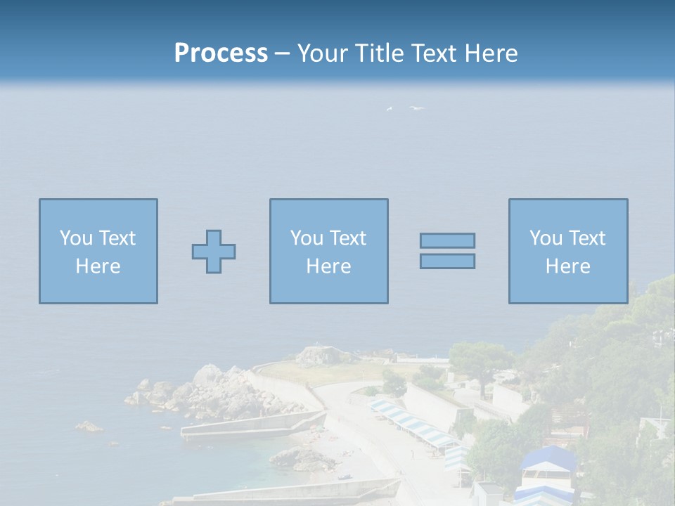 Stones Expanse Azure PowerPoint Template