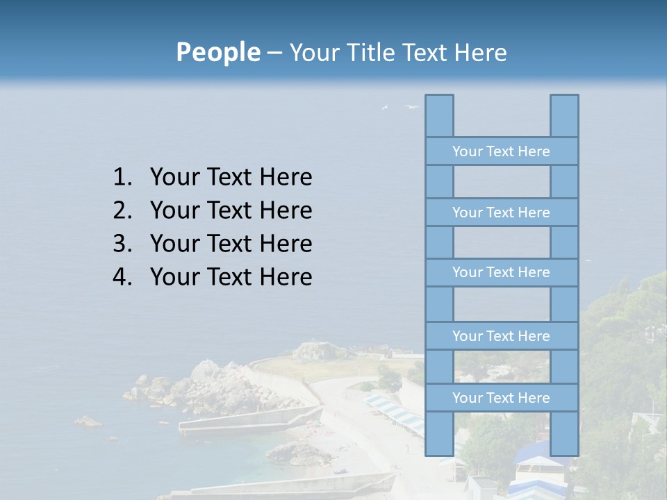 Stones Expanse Azure PowerPoint Template