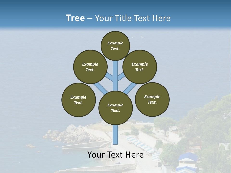 Stones Expanse Azure PowerPoint Template
