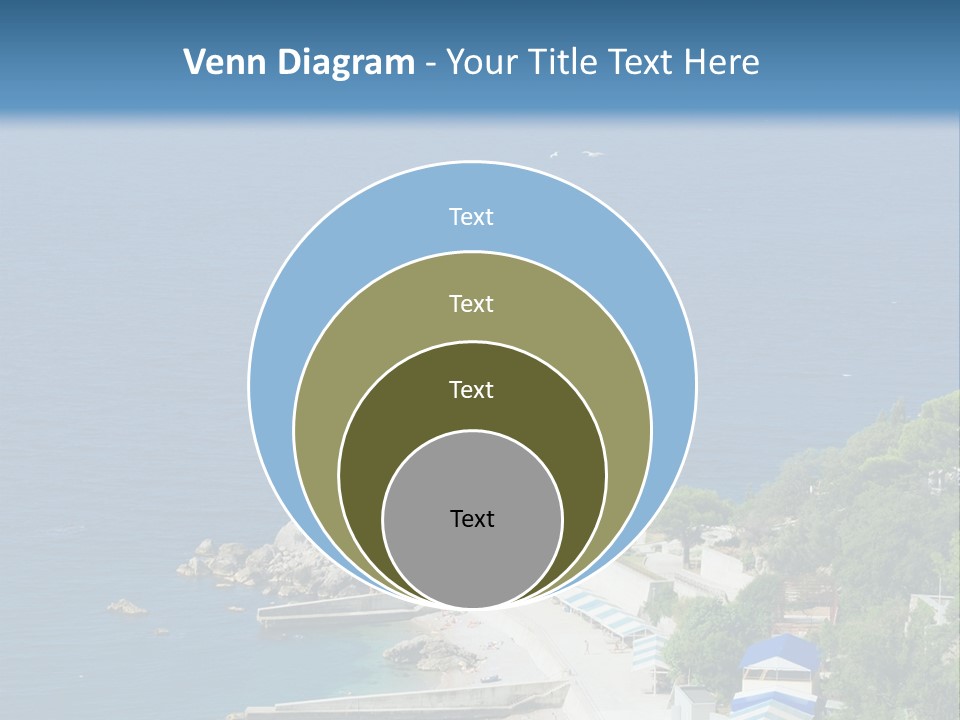 Stones Expanse Azure PowerPoint Template