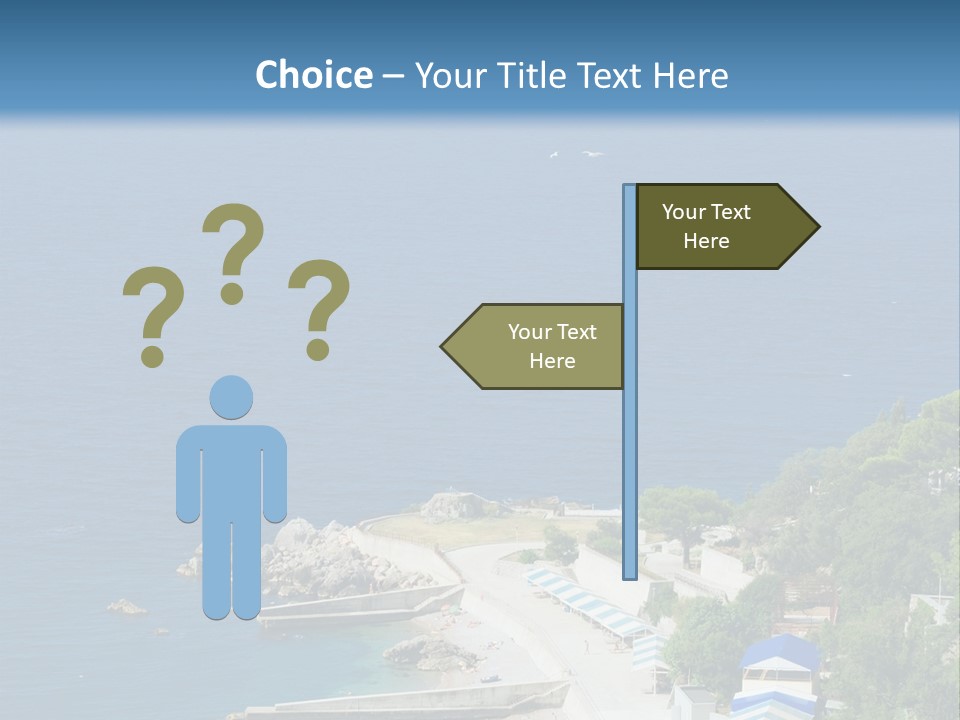 Stones Expanse Azure PowerPoint Template