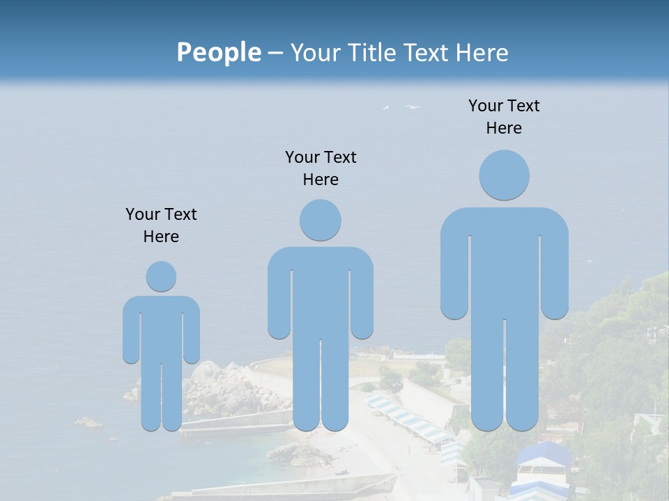 Stones Expanse Azure PowerPoint Template