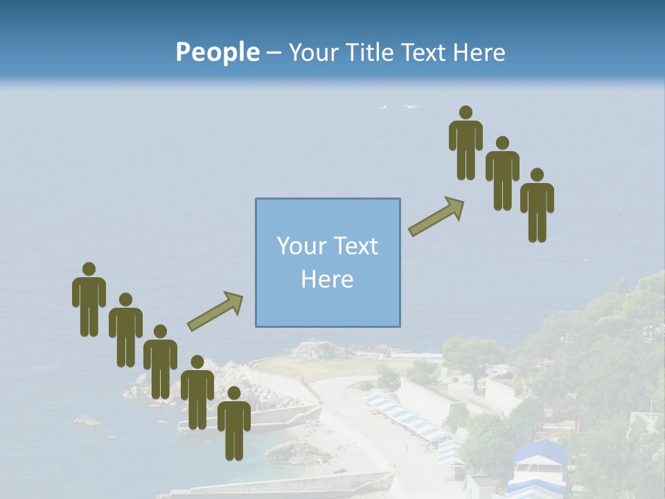Stones Expanse Azure PowerPoint Template