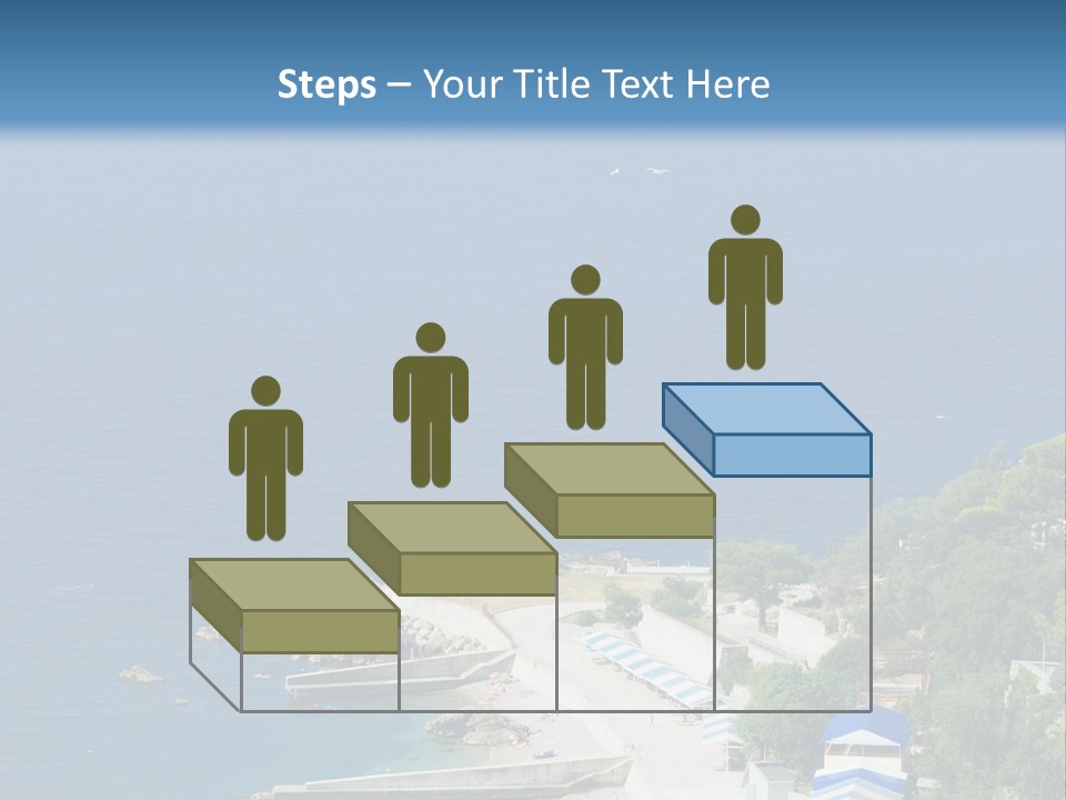 Stones Expanse Azure PowerPoint Template