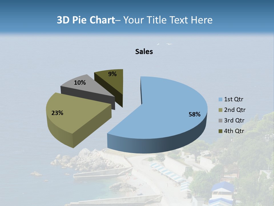 Stones Expanse Azure PowerPoint Template