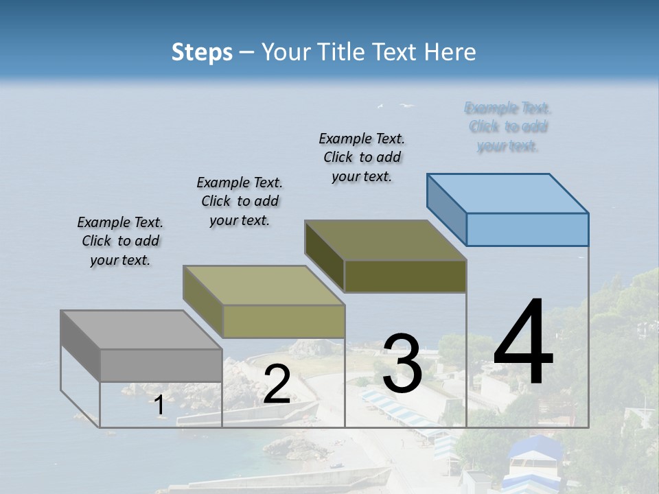 Stones Expanse Azure PowerPoint Template