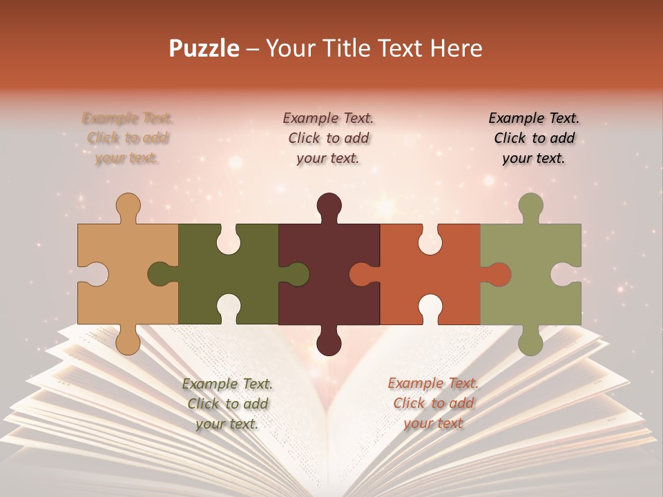 Dream Reading Open PowerPoint Template