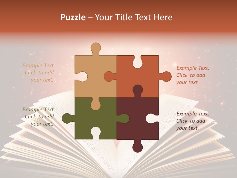 Dream Reading Open PowerPoint Template