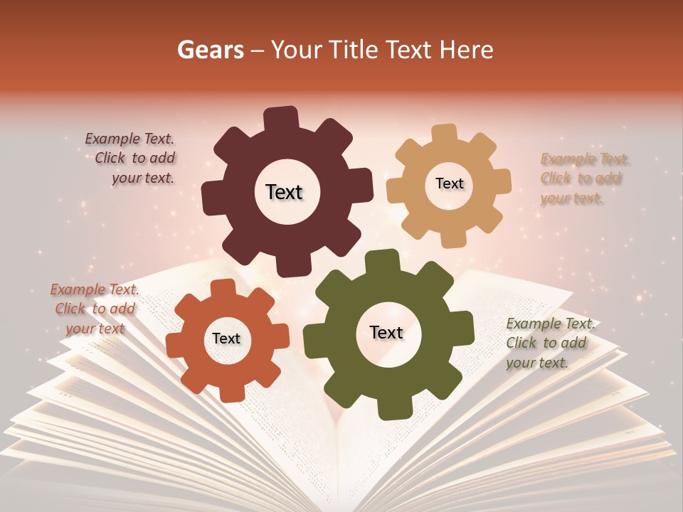 Dream Reading Open PowerPoint Template